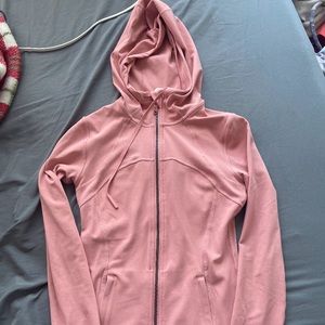 Pink lulu hooded define jacket